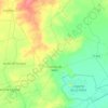 Mapa topográfico Fuentes de Nava, altitud, relieve