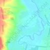 Mapa topográfico Времівка, altitud, relieve