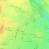 Mapa topográfico Buena Vista, altitud, relieve