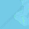 Mapa topográfico Stavoren, altitud, relieve