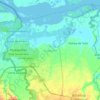 Mapa topográfico Huaquillas, altitud, relieve
