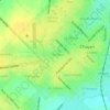 Mapa topográfico 1 de Mayo, altitud, relieve