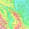 Mapa topográfico Río Tambo, altitud, relieve