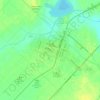 Mapa topográfico Bragado, altitud, relieve