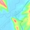 Mapa topográfico Escoma, altitud, relieve