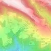 Mapa topográfico Pirqulu, altitud, relieve