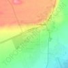 Mapa topográfico Grootfontein, altitud, relieve