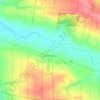 Mapa topográfico Мала Токмачка, altitud, relieve