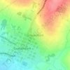 Mapa topográfico Guarambaré, altitud, relieve