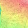 Mapa topográfico Parque Ecológico Voces por el Clima, altitud, relieve