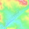 Mapa topográfico Yaco, altitud, relieve