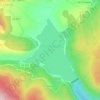 Mapa topográfico Embalse González-Lacasa, altitud, relieve