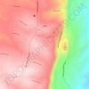Mapa topográfico Iten, altitud, relieve