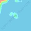 Mapa topográfico Μεγάλη Δραγονέρα, altitud, relieve
