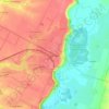 Mapa topográfico Карлівка, altitud, relieve