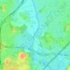 Mapa topográfico Savela, altitud, relieve
