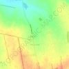 Mapa topográfico Роботине, altitud, relieve