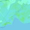 Mapa topográfico Río Tocumen, altitud, relieve