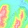 Mapa topográfico Estero de Trapatrapa, altitud, relieve