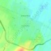Mapa topográfico Entre Rios, altitud, relieve