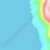 Mapa topográfico Parque Nacional Pan de Azúcar, altitud, relieve
