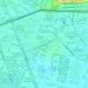 Mapa topográfico Parque Pabellón de Torres Lindavista, altitud, relieve