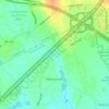 Mapa topográfico Source Is Shapefile From Town, altitud, relieve