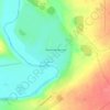 Mapa topográfico Архангельське, altitud, relieve