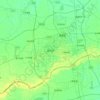 Mapa topográfico 滨州市, altitud, relieve