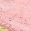 Mapa topográfico མངའ་རིས་ས་ཁུལ་ / 阿里地区 / Ngari, altitud, relieve